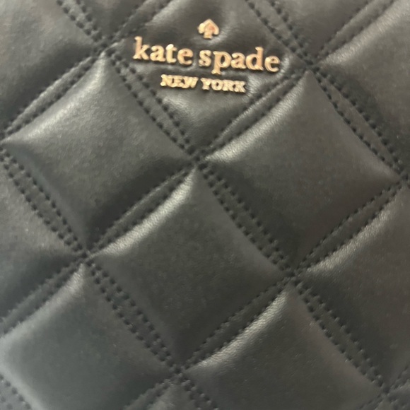 Kate Spade Natalia Quilted leather large 3 compartment tote bag shoulder purse - Picture 14 of 15